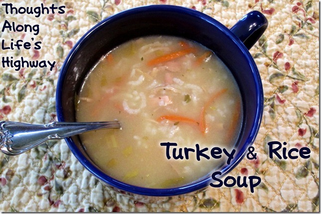 Turkey Rice Soup