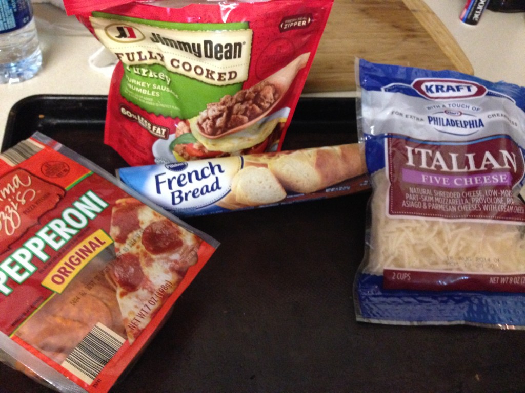 Easy Peasy Pizza Bread Ingredients